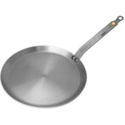 De Buyer Mineral B Lyonnaise pannekakepanne i karbonstål 24 cm