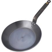De Buyer Mineral B karbonstål stekepanne 28 cm med naturlig beisvoks-behandling