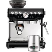 Sage Barista Express espressomaskin i sølv med innebygd kvern