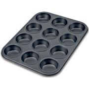 Städter muffins stekebrett i metall med 12 hull og non-stick belegg