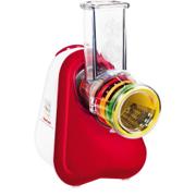 Tefal Fresh Express+ elektrisk rivjern i rødt med fem rivtromler