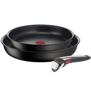 Tefal Ingenio Unlimited ON stekepannesett med 2 panner og avtakbart håndtak