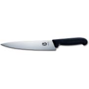 Victorinox kokkekniv med 22 cm blad og svart Fibroxhåndtak