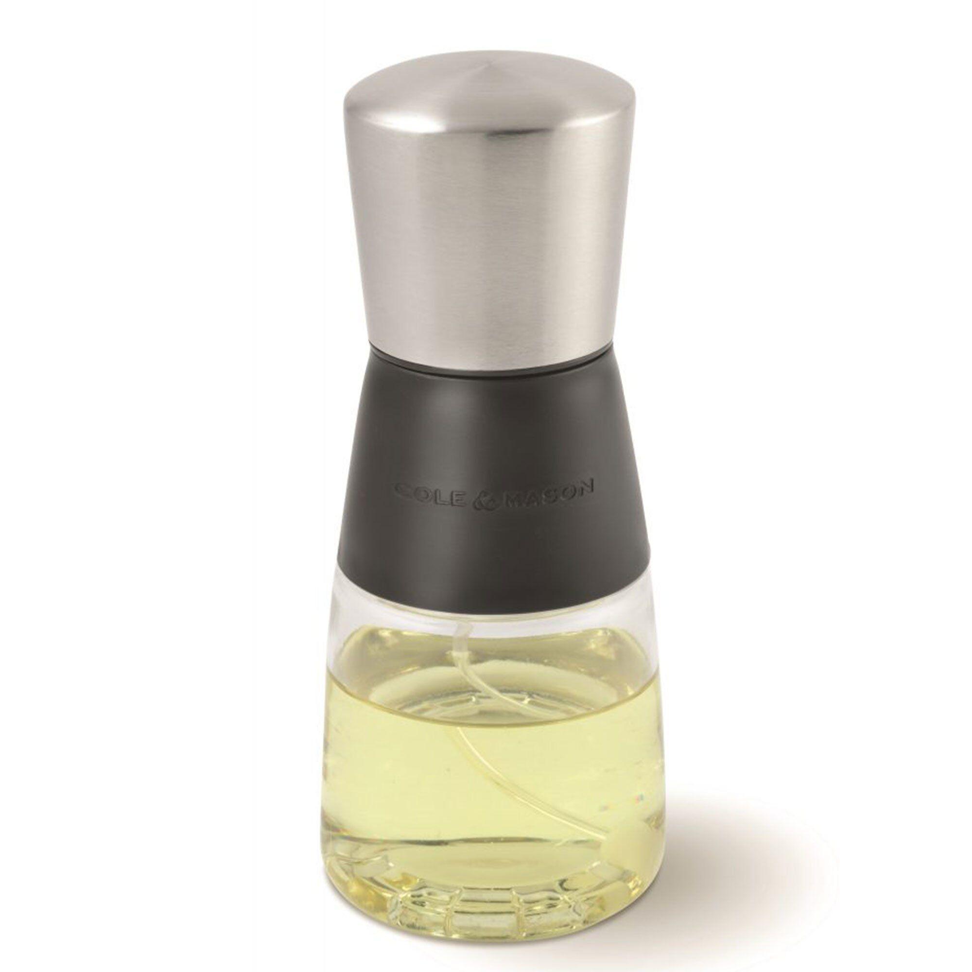 Cole & Mason sprayflaske for olje og eddik i glass og rustfritt stål