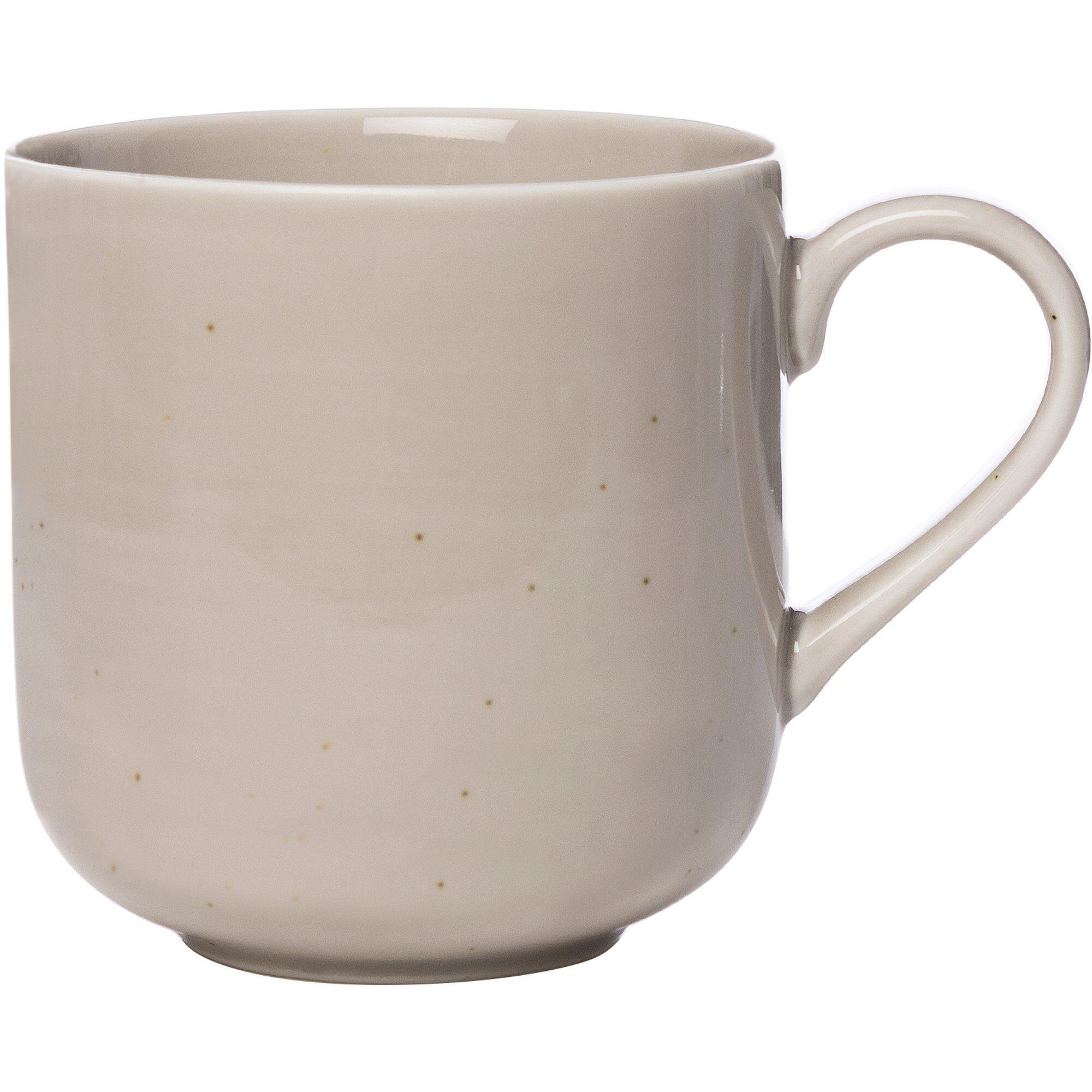 Ernst kaffekrus i porselen, 30 cl, sand/beige farge