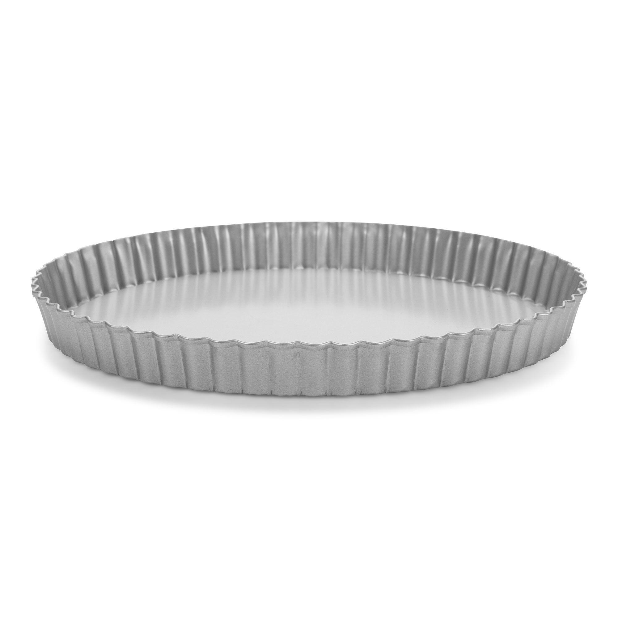 Exxent paiform 24 cm i kullstål med non-stick silikonbelegg og løsbunn