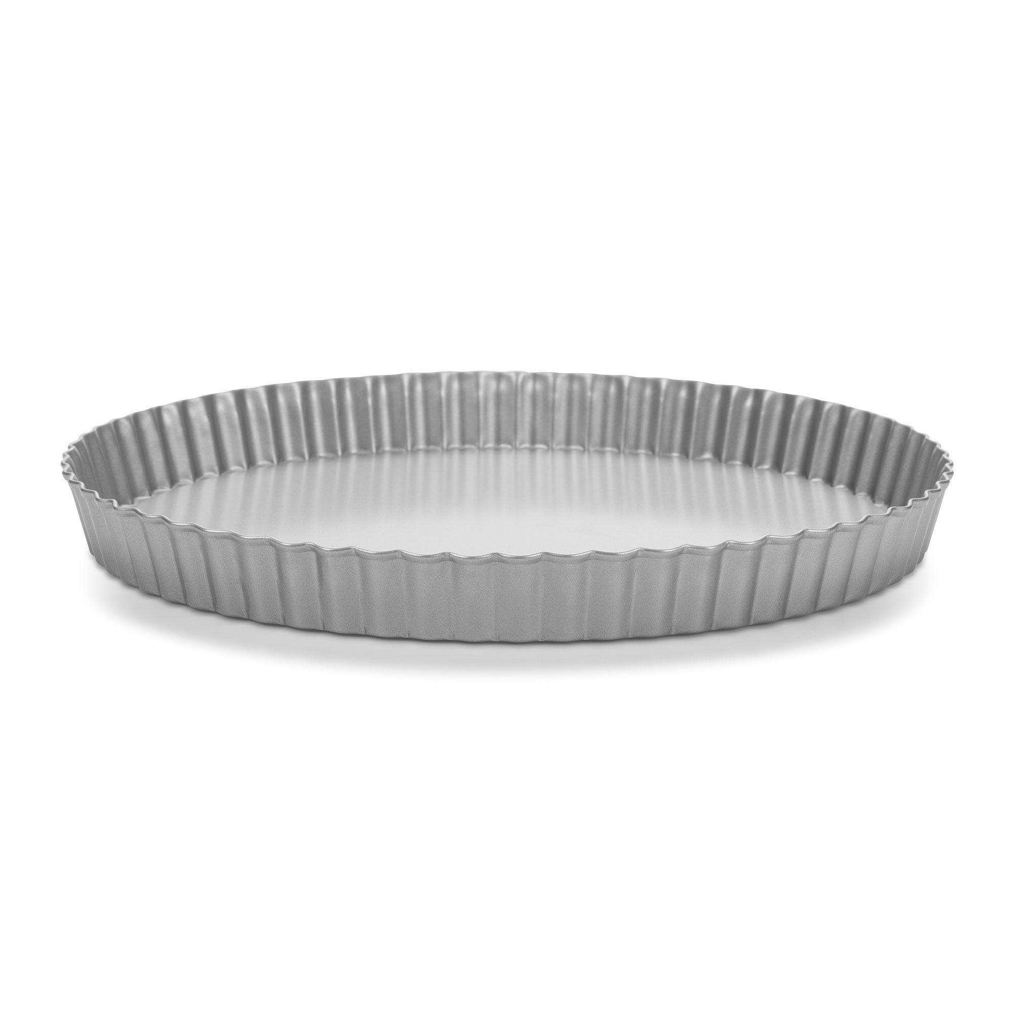 Exxent paiform 28 cm i kullstål med non-stick silikonbelegg og avtagbar løsbunn