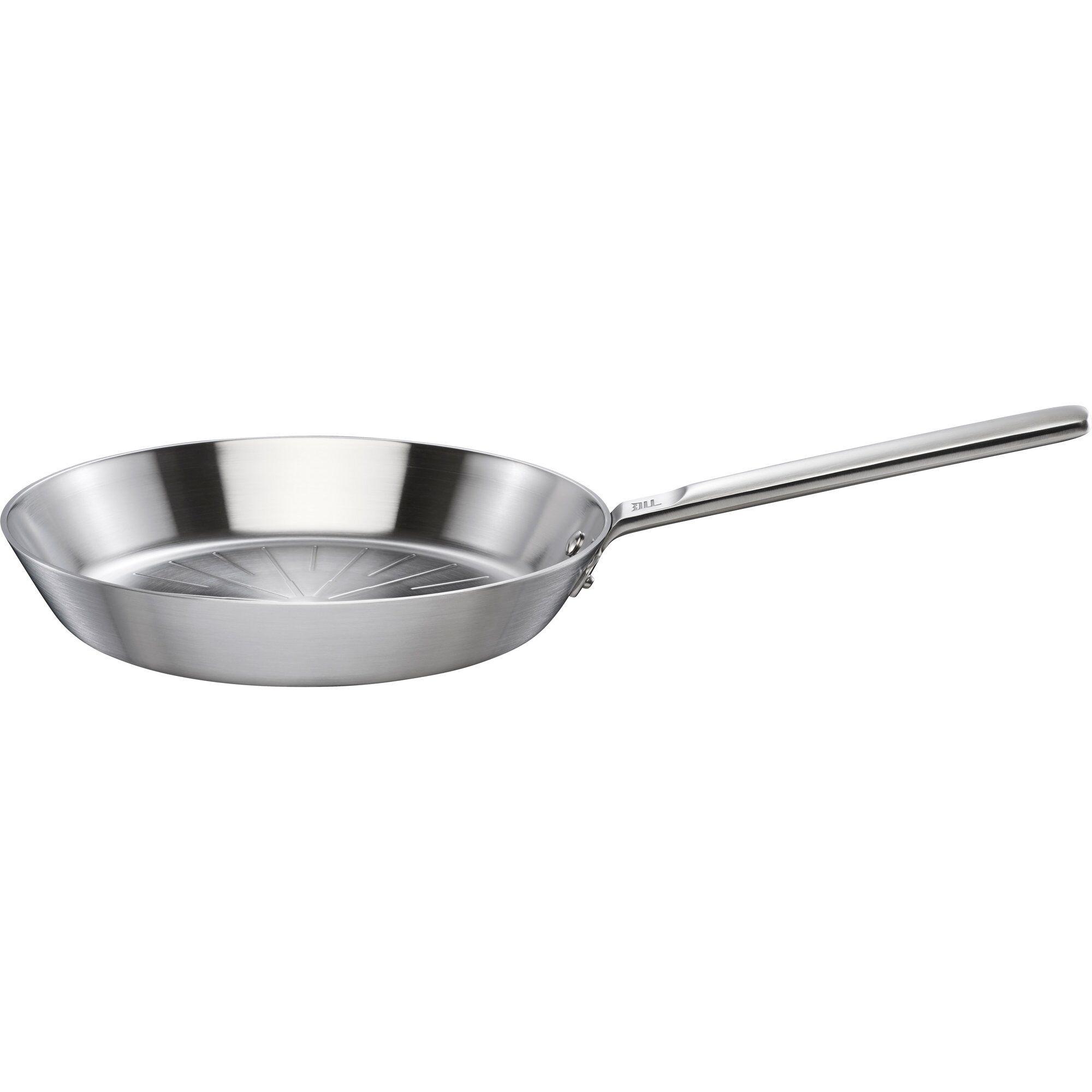 Fiskars Norden stekepanne 28 cm uten belegg i rustfritt stål