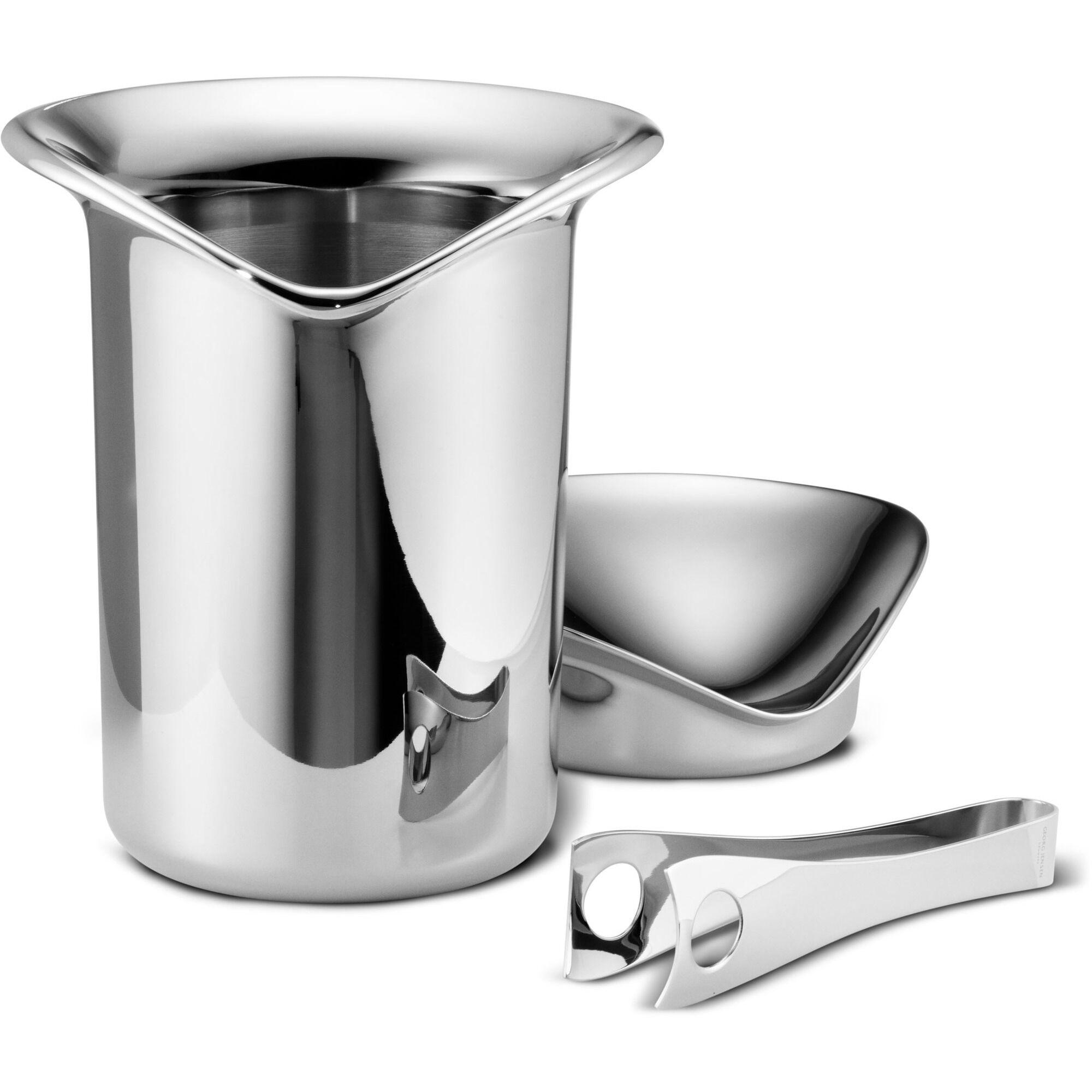 Georg Jensen Wine & Bar vinkjøler i dobbeltvegget rustfritt stål