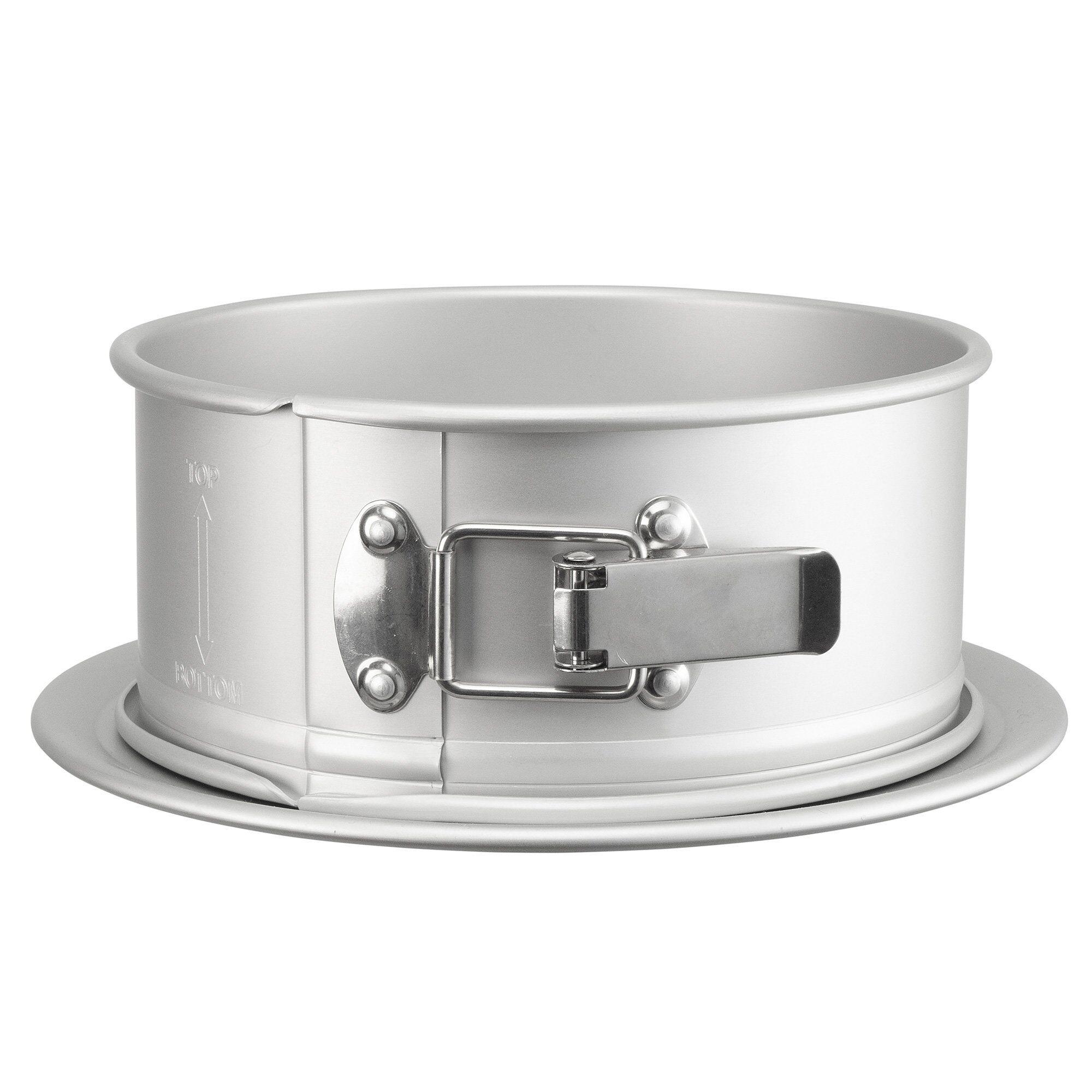 Heirol springform i aluminium 20 cm, sølvfarget med løs bunn