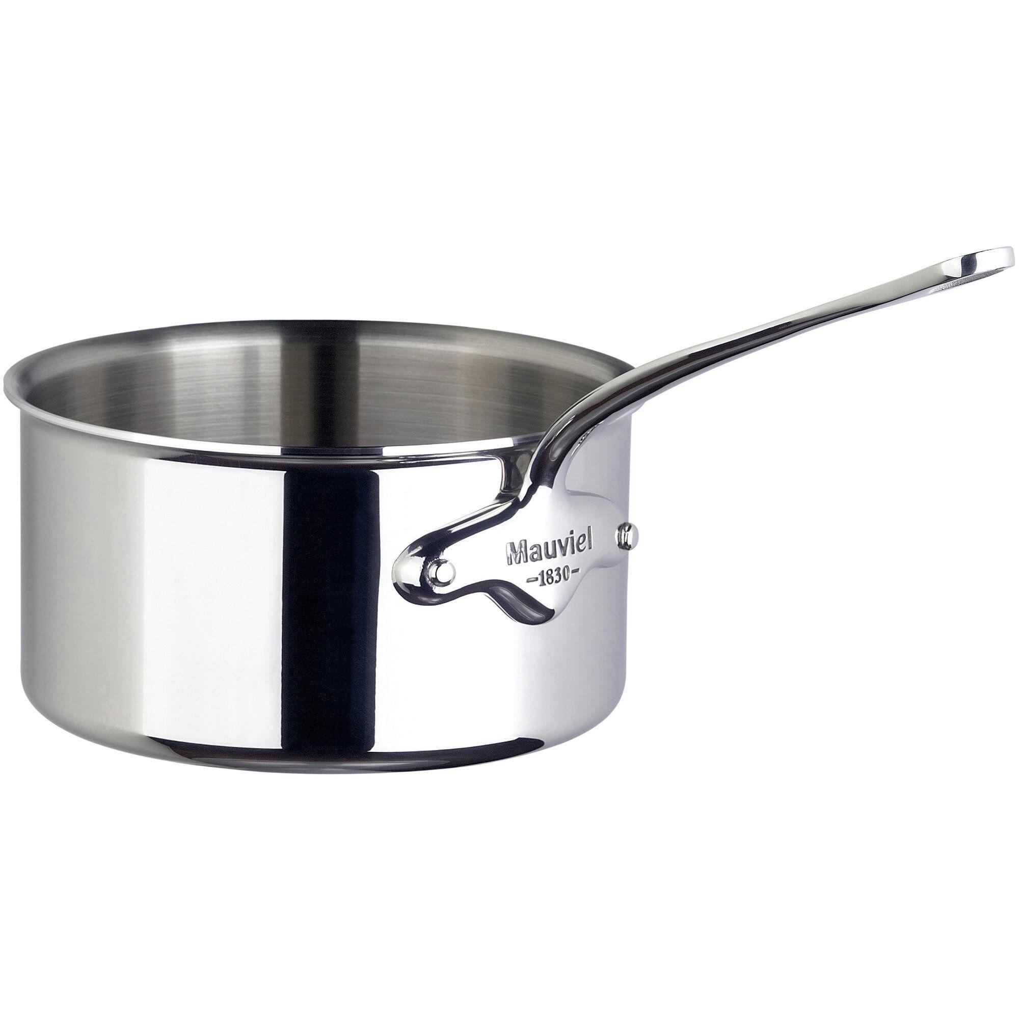 Mauviel Cook Style kasserolle i rustfritt stål, 1,1 liter