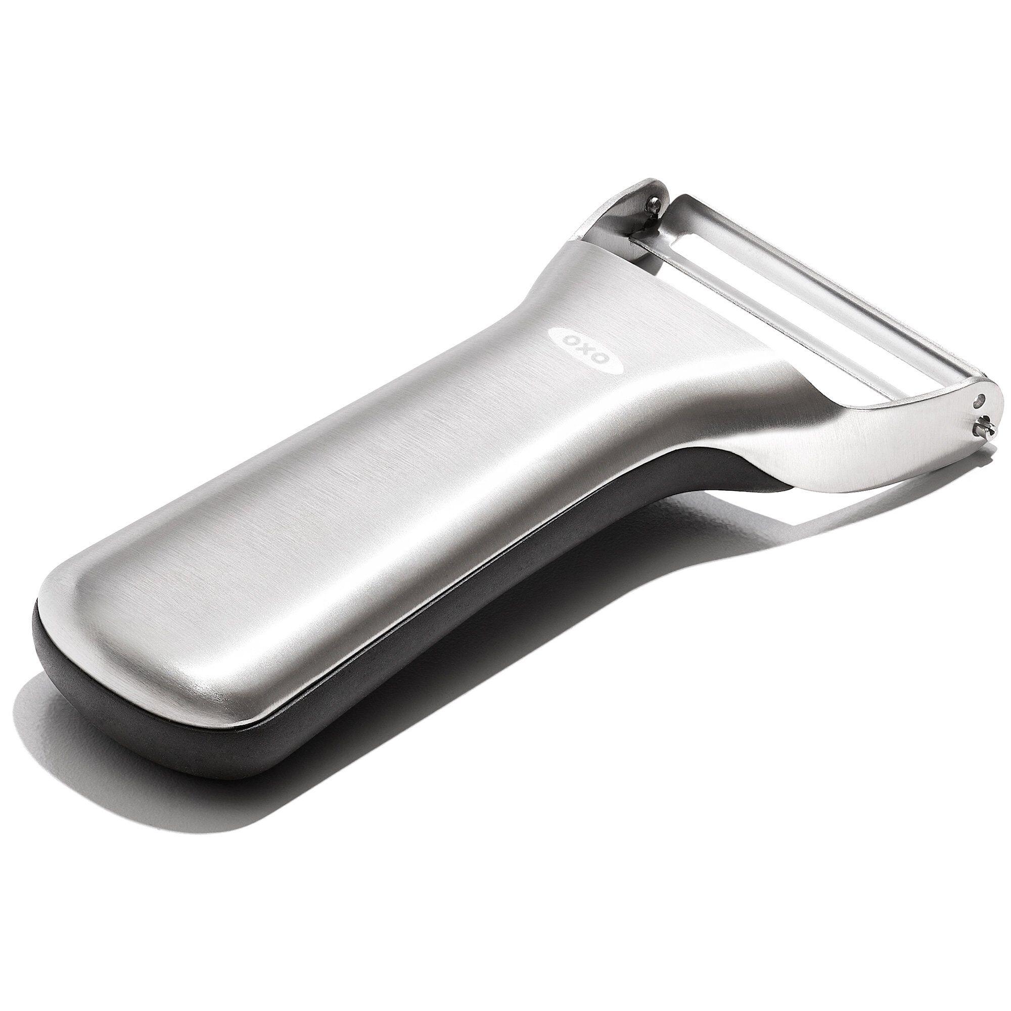 OXO Good Grips Y-modell potetskreller i rustfritt stål med svart ergonomisk grep