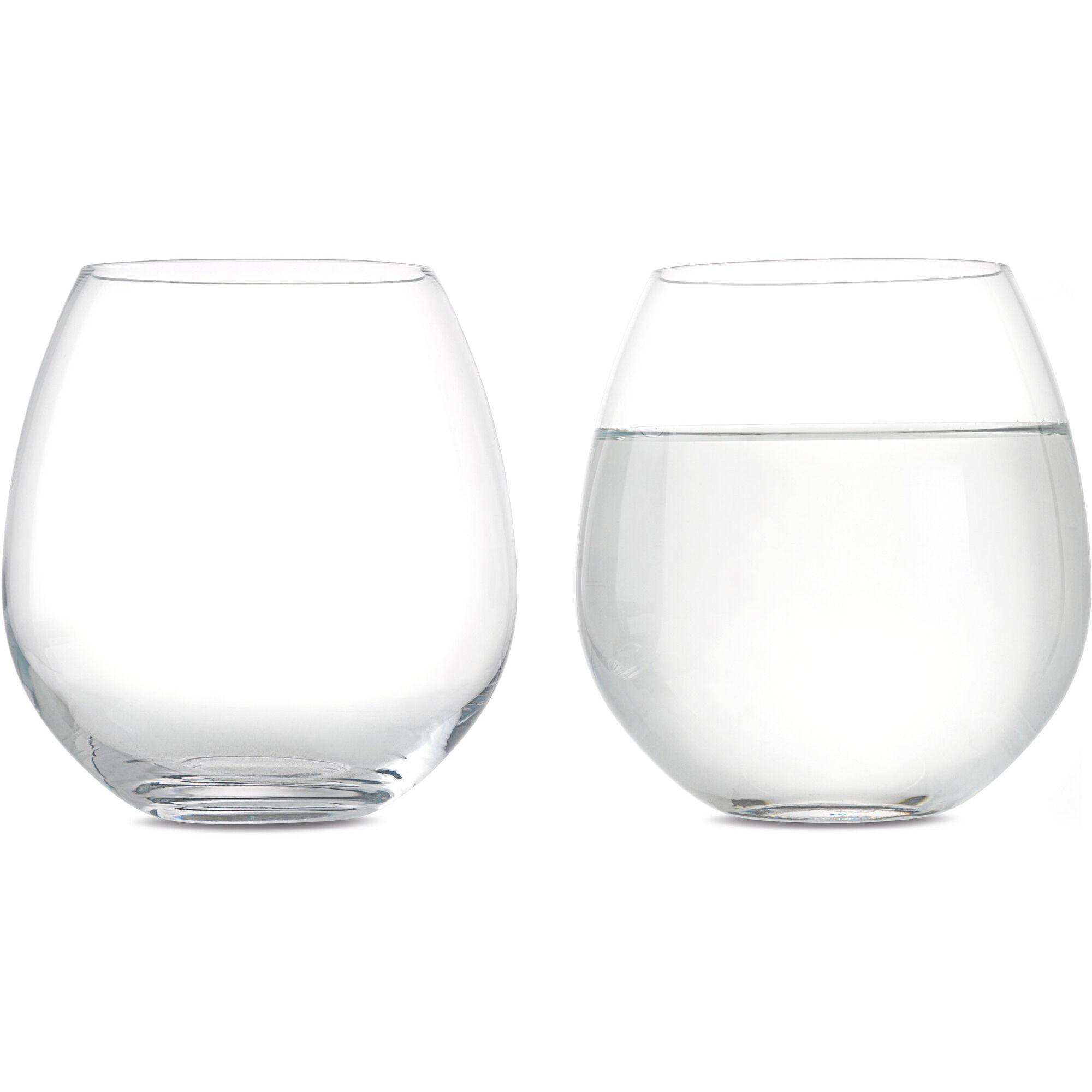 Rosendahl Premium Vannglass 52 cl, to stykker i klart krystallglass