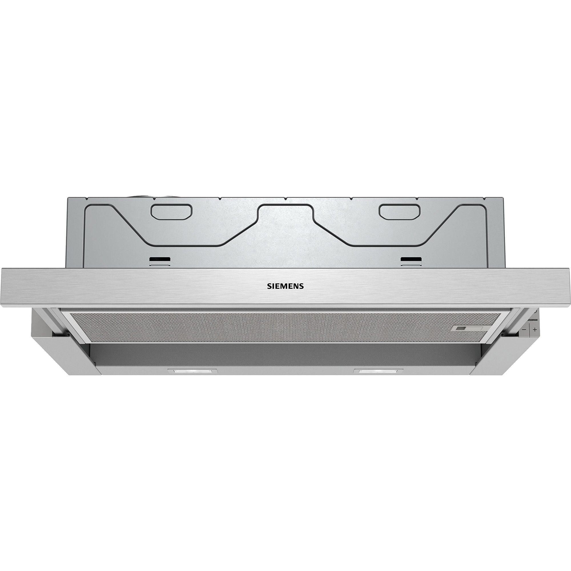 Siemens LI64MA531 iQ300 uttrekkbar kjøkkenvifte i sølv, 60 cm