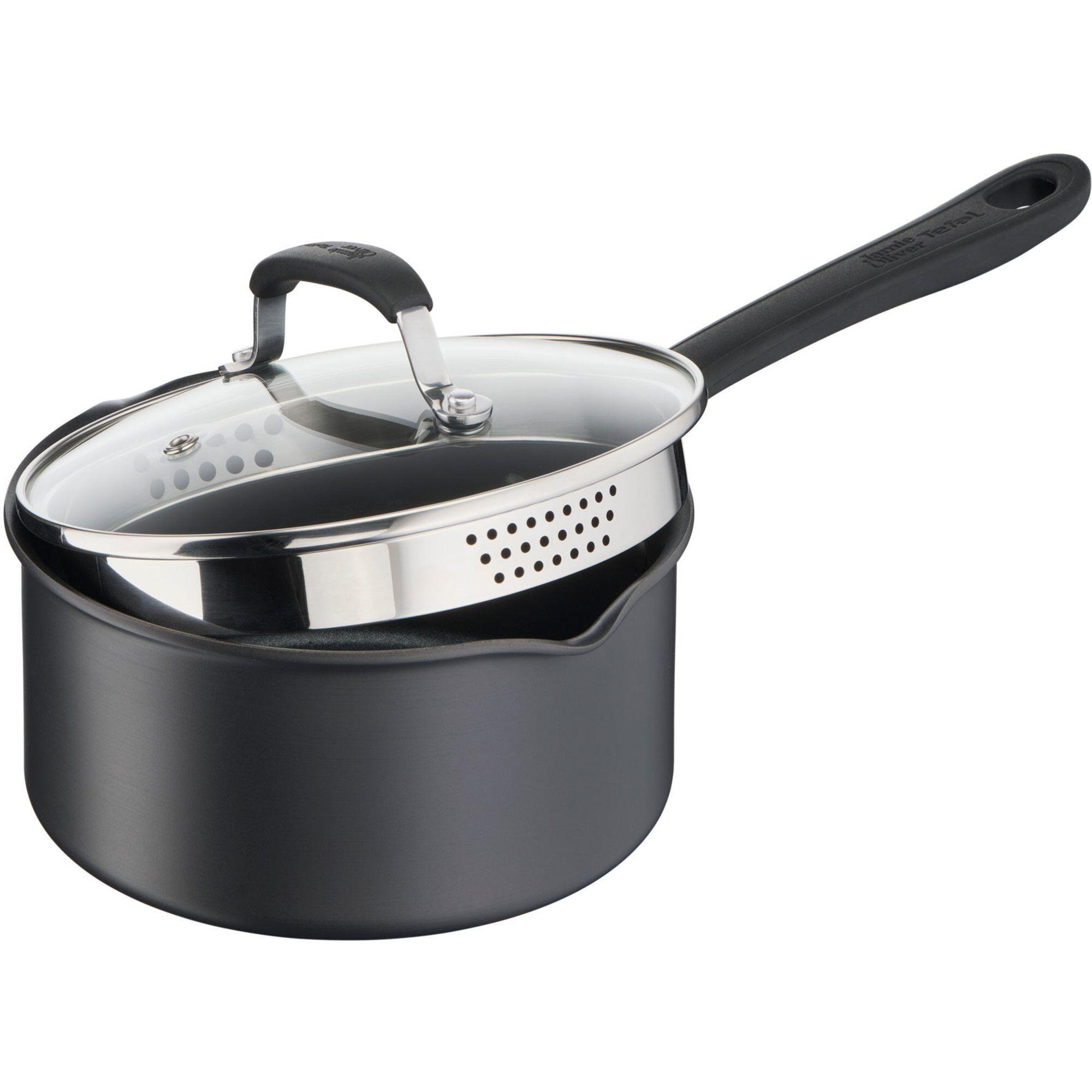 Tefal Jamie Oliver Quick & Easy kasserolle i rustfritt stål