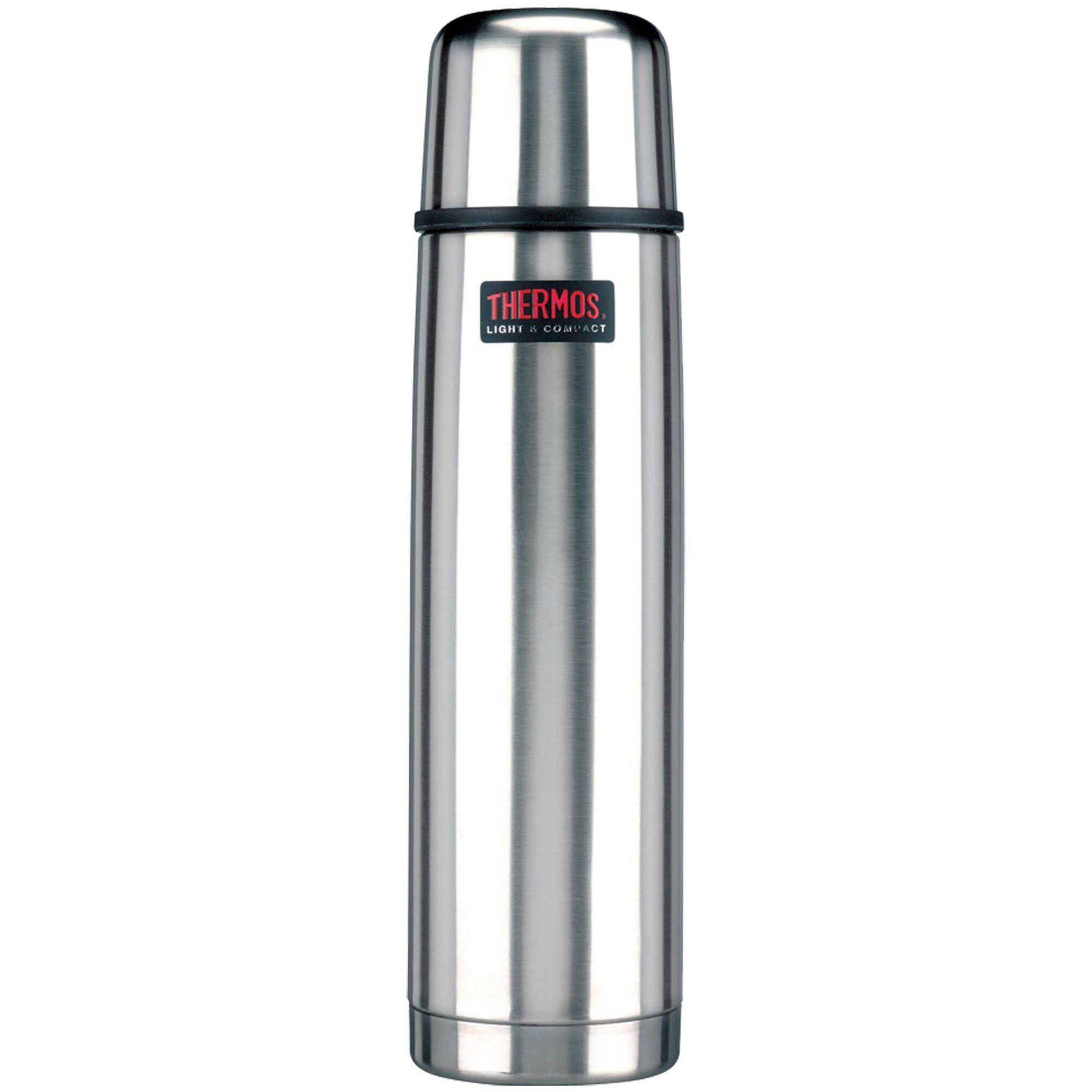 Thermos Light & Compact termoflaske 1 liter i rustfritt stål