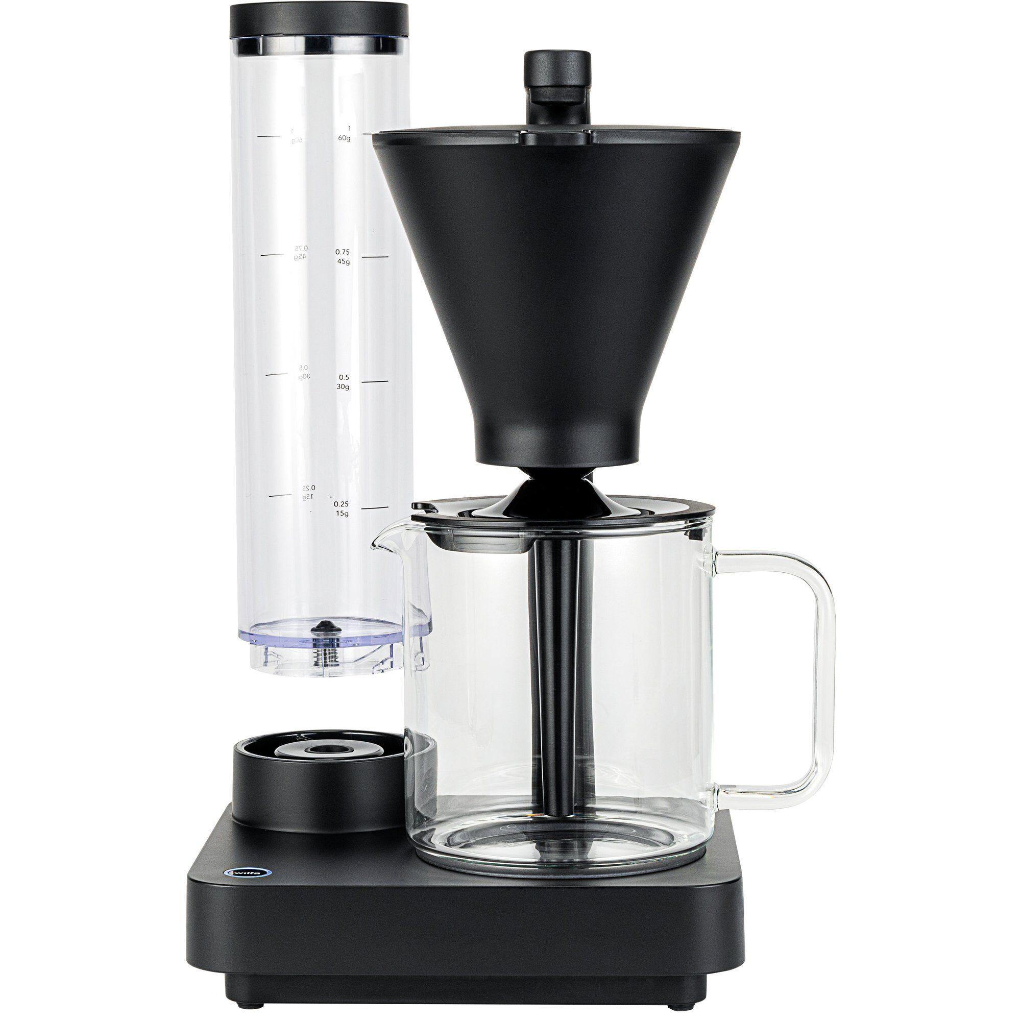 Wilfa Performance Compact kaffetrakter i matte svart med avtagbar vannbeholder