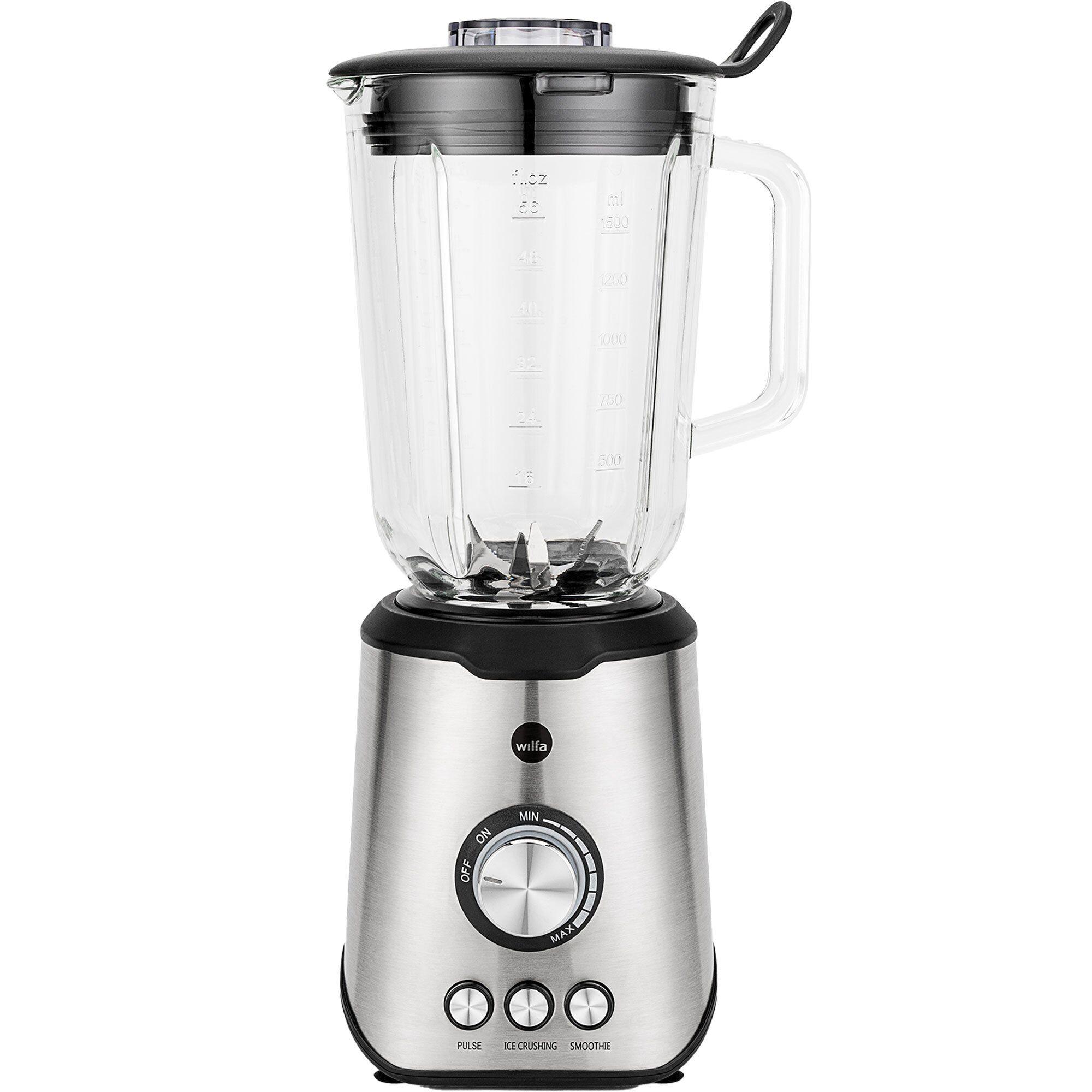 Wilfa Smooth Blender i hvit med glasskanne