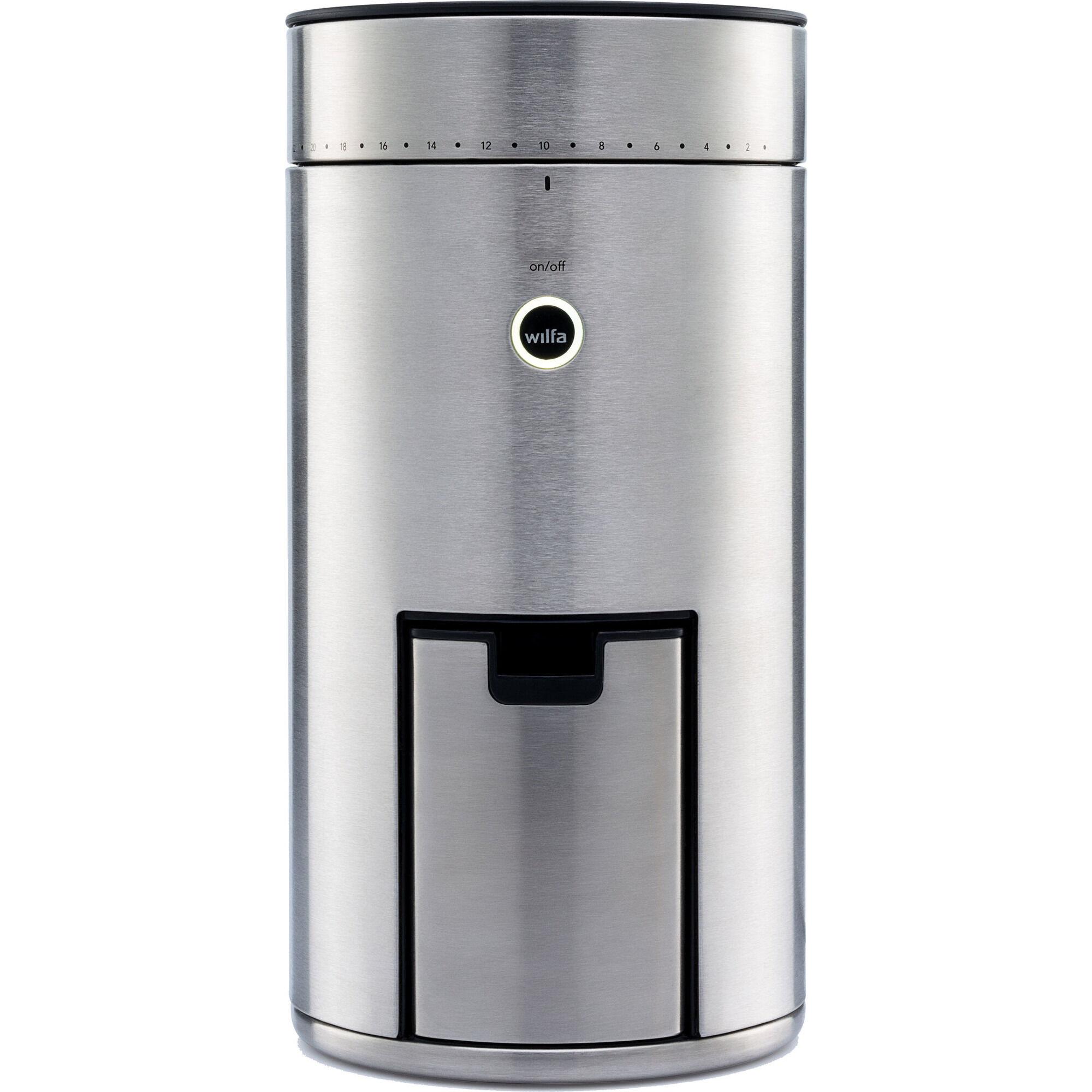 Wilfa Uniform WSFB-100S kaffekvern i sort med 58 mm flat burr