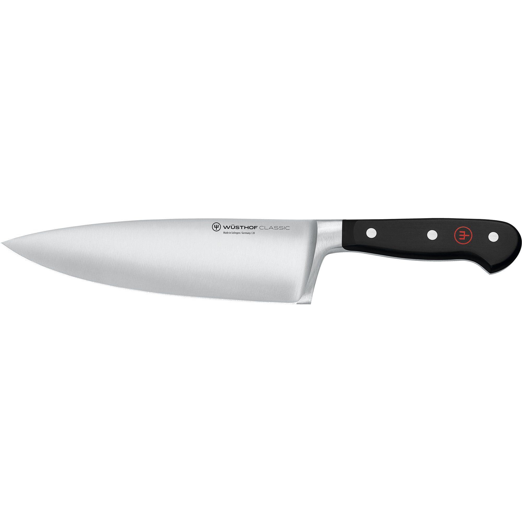 Wüsthof Classic kokkekniv 20 cm smidd i ett stykke av rustfritt stål