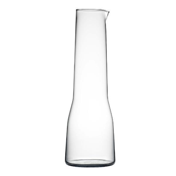 Iittala Essence karaffel 1 liter i klart mundblåst glass med elegant lang hals