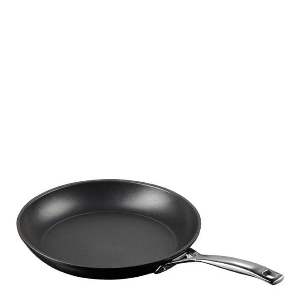 Le Creuset Toughened Non-Stick stekepanne 28 cm i hard-anodisert aluminium