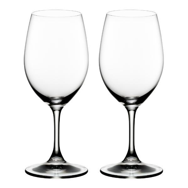 Riedel Ouverture hvitvinsglass to stykker i krystallglass med smal kuppel