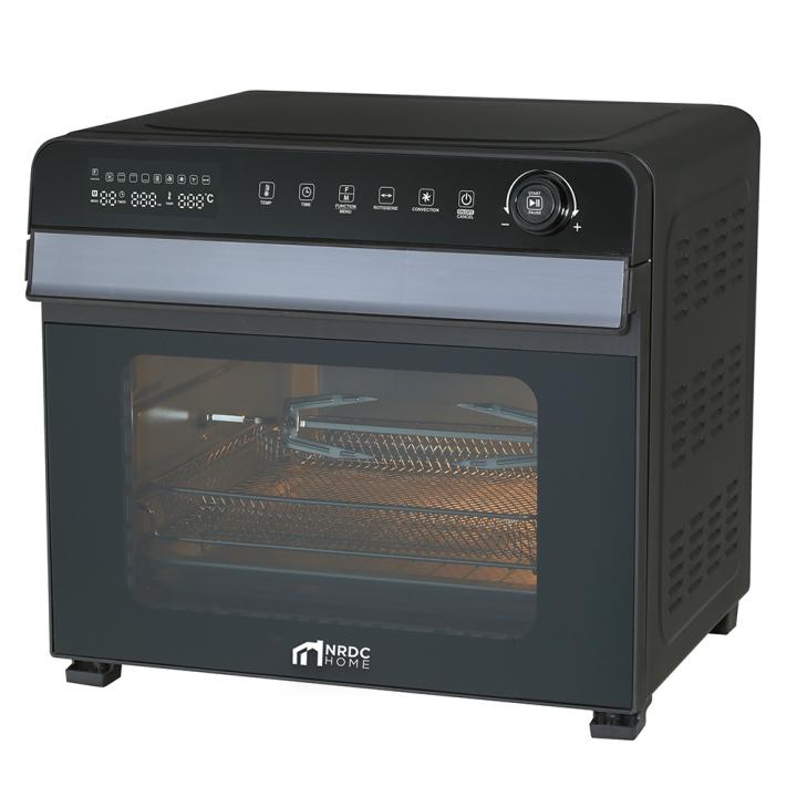 Nrdc Home airfryer-ovn 28L med glassdør og LED-display
