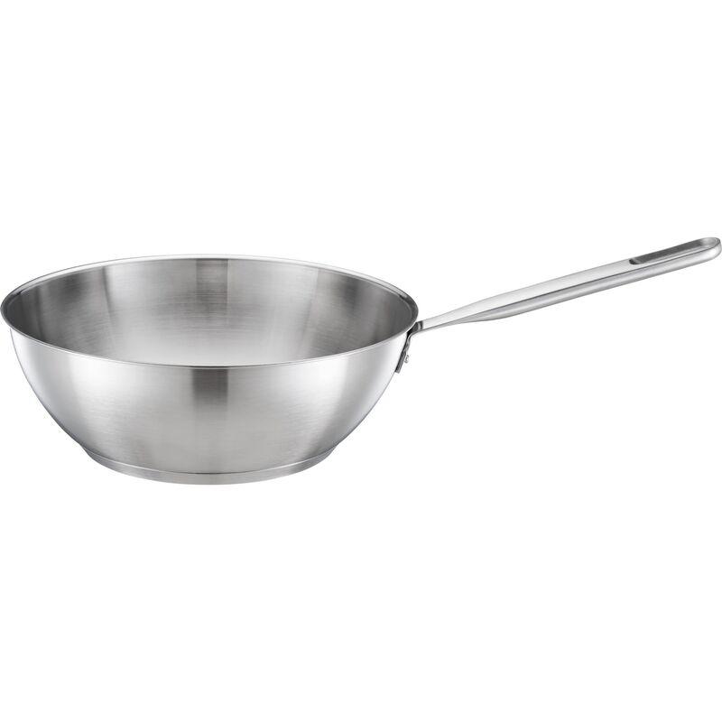 Fiskars All Steel Pure Wok 28 cm i rustfritt stål uten belegg