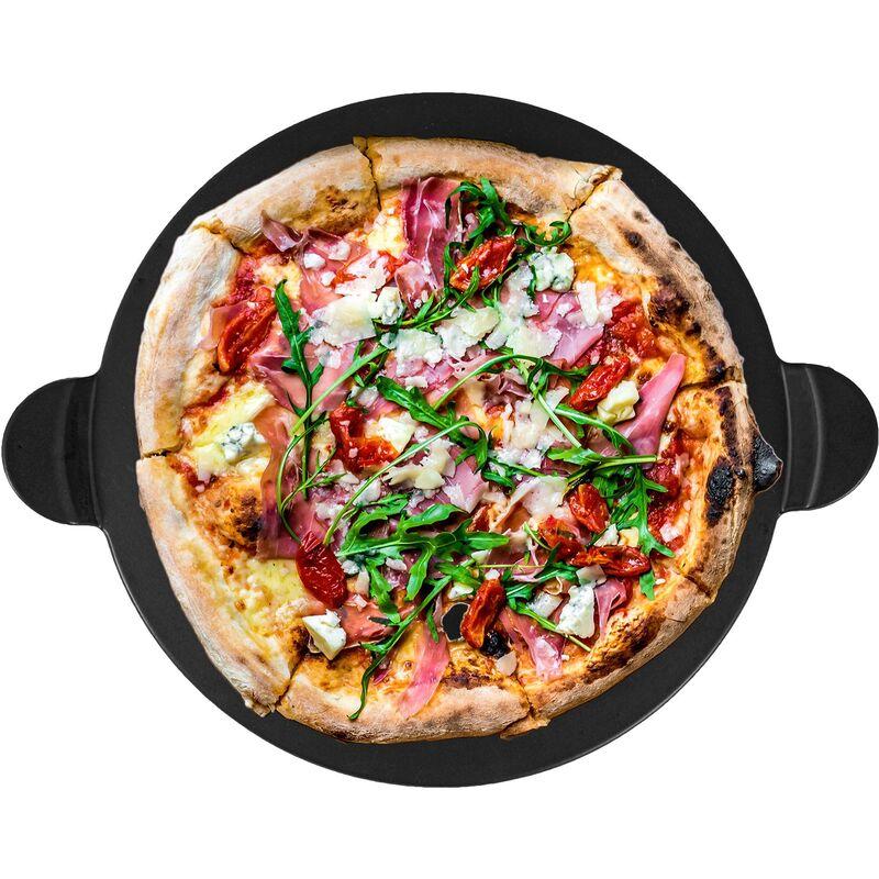 Muurikka pizzastein i naturstein på grillrist