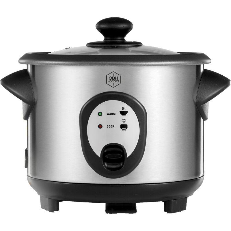 OBH Nordica Inox riskoker i rustfritt stål