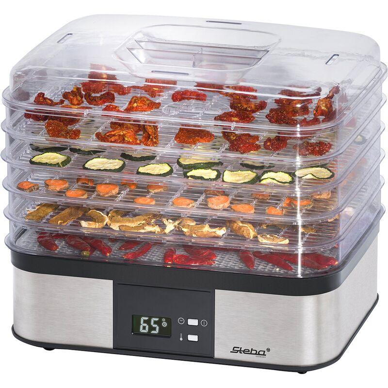 Steba ED5 dehydrator med 5 brett og digital temperaturkontroll